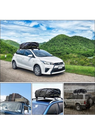 Pazly 6 Adet Sağlam Kriko Bağlama Kayışı - 2.5m, 150kg Kapasite, Çatı Raftı & Yük Sabitleme