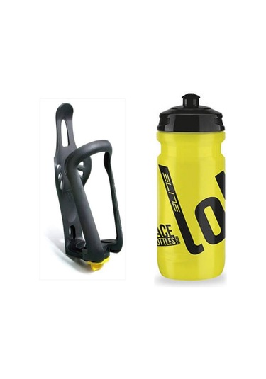 Elite Loli Bisiklet Plastik Matara, Suluk + Matara Kafesi 05