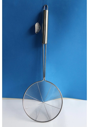 Çelik Yağ Kevgiri 14cm 76107 Gümüş