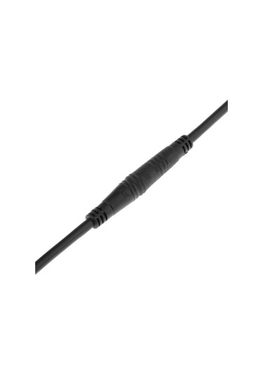 Suntek Elektrikli Bisiklet Uzatma Kablosu Tel 2pin 3-pimli Siyah