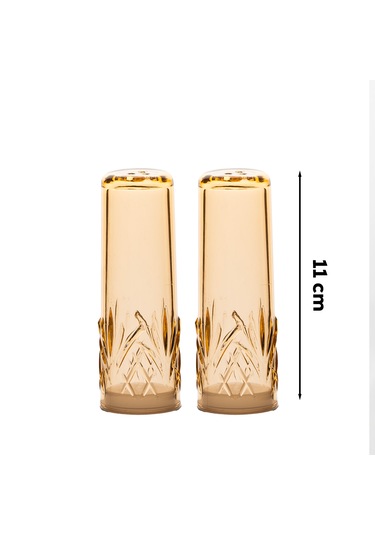 Perotti 4345 Melody 2'li Akrilik Tuzluk Biberlik 11 Cm