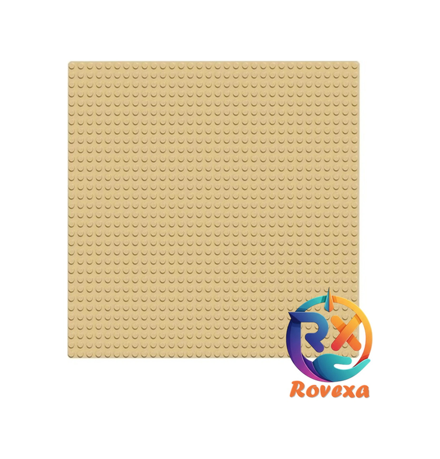 Classic Kahverengi Plaka, Yapı Taşı Zemin, 3+ Yaş, 1 Parça, 25x25cm, Bpa Free, Eğitici Oyuncak, Yaratıcı Öğrenme