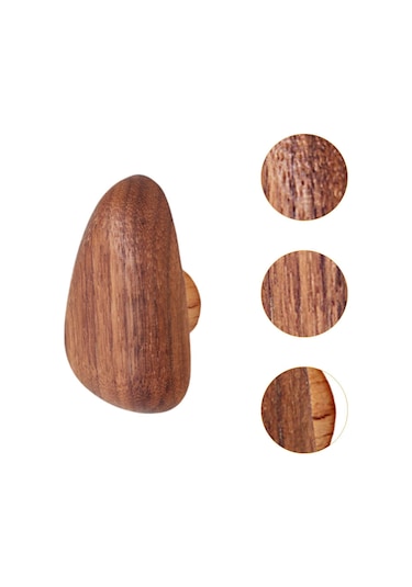 Suntek Yurt Yatak Odası Ev Için Ahşap Duvar Kanca Minimalist Üçgen