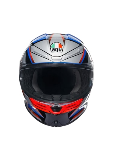 Agv K6 S Slashcut - Black / Blue / Red Diğer