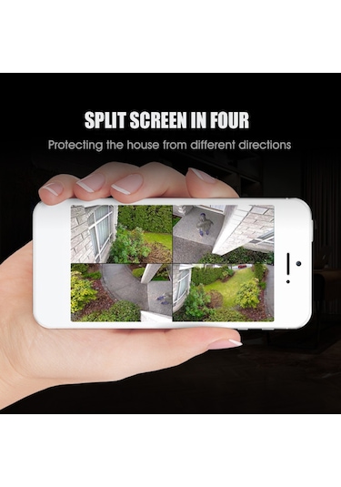 Xiaovv Ampul Şeklinde Panoramik Kamera Gözetim Güvenlik Kamerası Aydınlatma Ampulü Akıllı Ev Cihazı Kablosuz Bağlantı Uzaktan İzleme 110v-220v 2mp