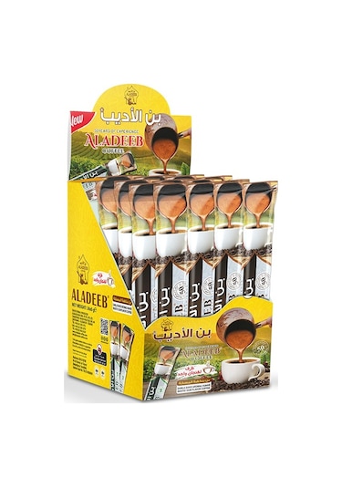 Aladeeb Damla Sakız Aromalı Türk Kahvesi 24 x 6 G
