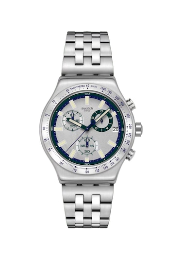 Yvs539g Swatch Midnight İn The Mirror Erkek Kol Saati Yvs539g Metal
