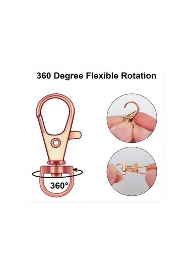 Gatherco 120 Adet Anahtarlık Kancası Klipsi Dıy Anahtarlık Bölmeli Halkalar Anahtarlık Anahtarlıklar Anahtarlık Anahtarlık Kolye Yüzük Paslanmaz Çelik Yüzük