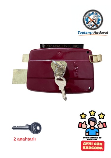 Daf Dış Kapı Kilidi 12 Cm 1 ADET
