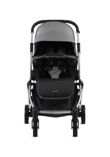Kraft Kenya İ-size Travel Sistem Bebek Arabası - Siyah Gri