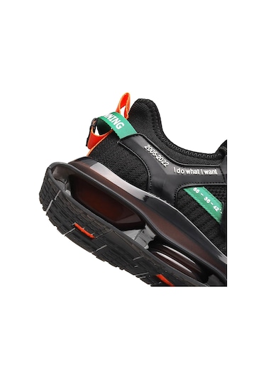 Aırboos Erkek Sneakers - Sıyah Yesıl 001