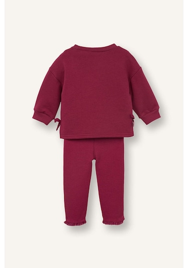 Defacto 2li Takım Kız Bebek H0172a526spbr490 Bordo-br490