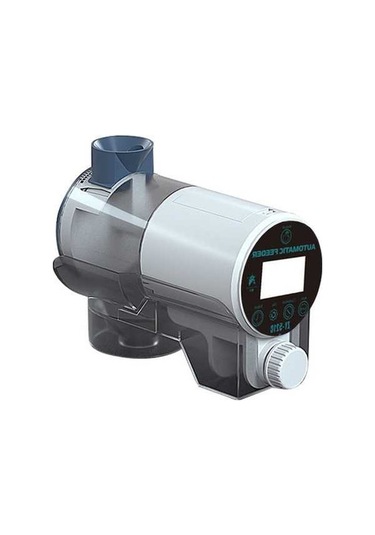 Pazly Zamanlayıcılı Elektrikli Balık Yemi Makinesi, Otomatik/manuel Akvaryum Balık Yemi Dağıtıcısı