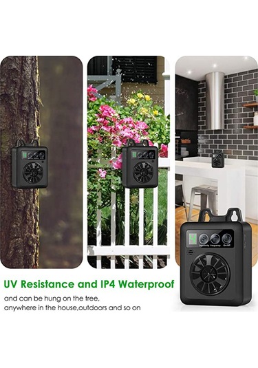 Folinda Akıllı Ultrasonik Köpek Havlama Durdurucu - Otomatik Algılama Ve Eğitim Fonksiyonu İle Köpek Sesi Kontrol Cihazı