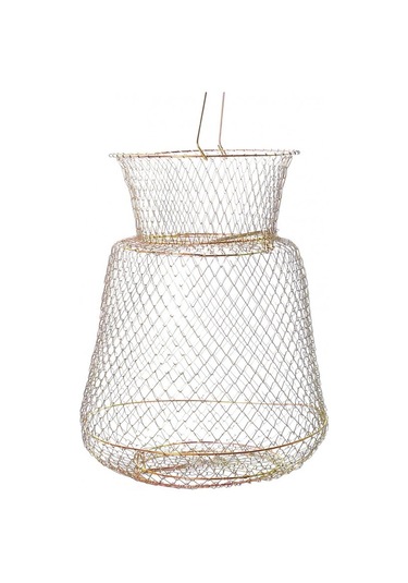 Captain 12mm Göz 30x38cm Tel Livar Balık Sepeti