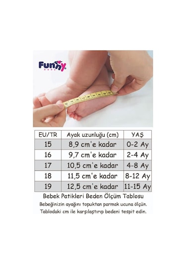 Funny Baby 7060 Tüllü Cırtlı Bebek Ayakkabı Altın