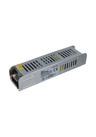 Ledx Aln-m1210s 12 Volt 10 Amper 120 Watt Slim Metal Kasa Adaptör 190x48x38mm