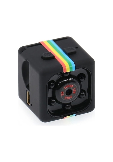 Mini Sq11 Kamera Full Hd Mikro Araç Kamerası Gece Görüşlü Taşınabilir Güvenlik Kaydedici 32gb