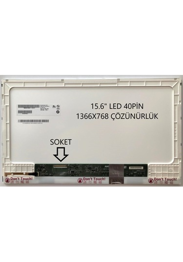 B156Xtn02.2 15.6" Led 40 Pin Ekran