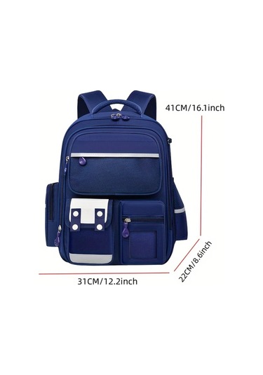 Dream011 Bilimsel Ridge Koruma Rahat Dekompresyon Sirt Cantasi Ilkokul Ogrencileri Icin Kraliyet Mavisi Hafif Buyuk Kapasiteli Ayarlanabilir Aski Fermuar Kapatma Kraliyet Mavisi