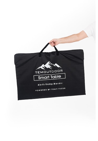 Temoutdoor Smart Table M Akıllı Kamp Masası Siyah
