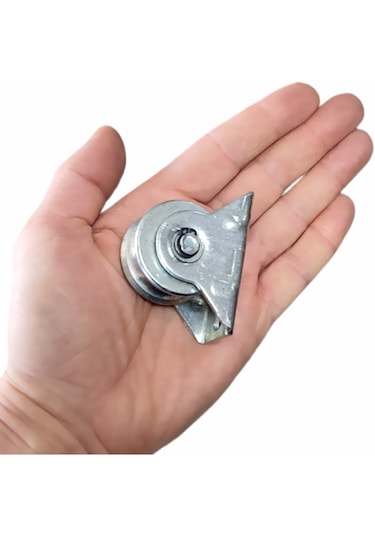 Aletçantam 40mm Bilyalı Rulmanlı Kepli Makara Sürgülü Kapı Ray Tekeri