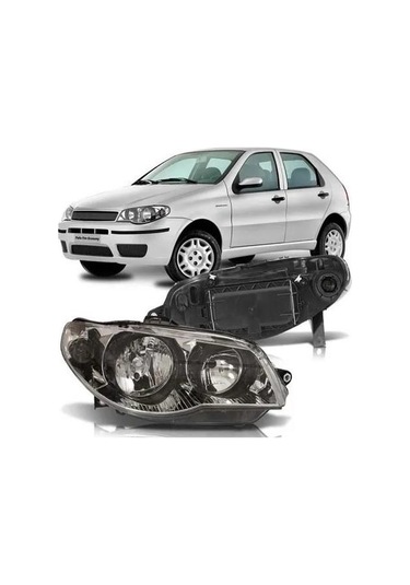 Fiat Palio Sağ Sol Ön Far Lambası Takımı Motorlu 2009-2011