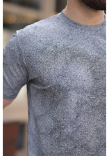 Lacivert Basic Erkek T-shirt E7131 Lacivert