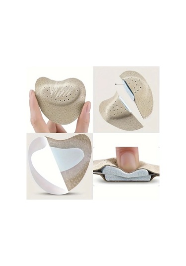 Willowhaven 4 Adet Açık Bej Kendinden Yapışkanlı Ön Ayak Pedi Ter Emici Yastık