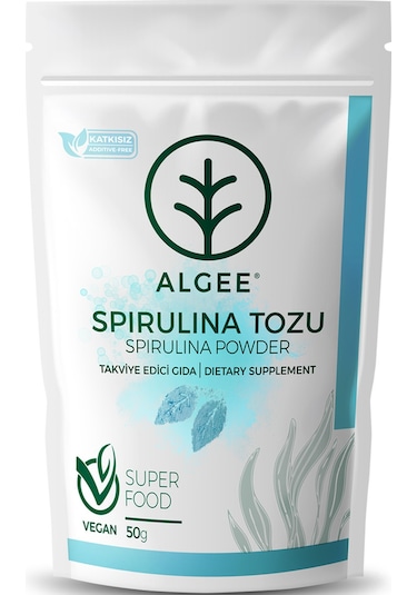Algee Spirulina Toz 50 G