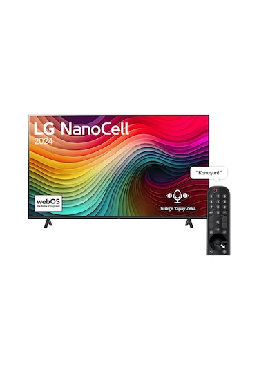 LG 65NANO81T6A 65" 4K Ultra HD HDR10 Webos24 Nanocell Smart LED TV