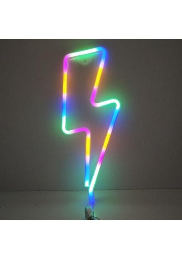 Soulader Usb Çalışır Neon Işık Tabela Dekoratif Aydınlatma Lambası Çok Renkli