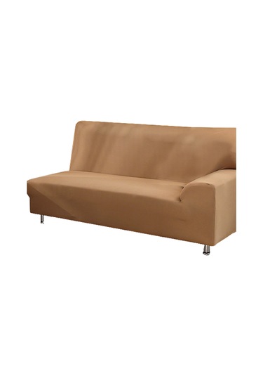 Yifomall Krem Renkli 145-185cm İki Kişilik Yüksek Elastik Kumaş Divan Kılıfı - Tamamen Kaplayan, Pet Ve Çocuk Dostu, Yıkanabilir, Koltukları Koruyan Dekoratif Örtü DiğER