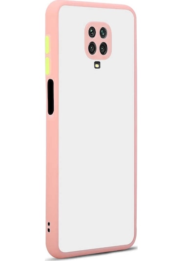 Xiaomi Redmi Note 9 Pro Kilif Lens Korumali Mat Silikon Kapak 435226138