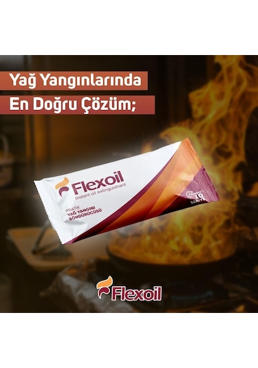Flexoil Pratik Yağ Yangını Söndürücüsü (4'lü Paket)