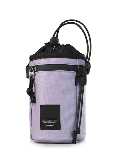 Uiowoo Profesyonel 3'lü Bisiklet Çantası Seti-0 Su Geçirmez & Termal - Katlanır, Hafif, Dayanıklı - Her Bisklete Uyumlu Mor