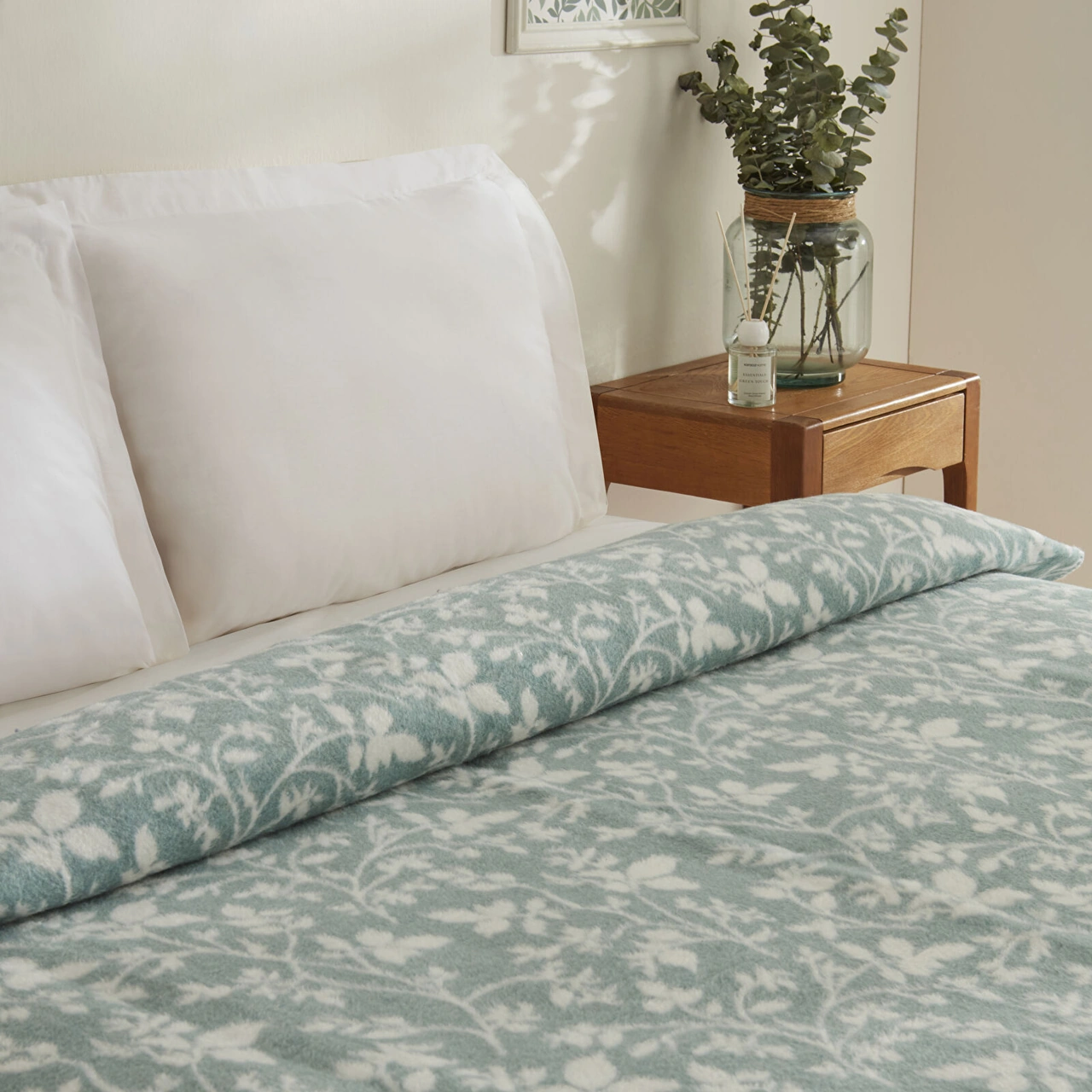 Karaca Home Cintia Çift Kişilik Akrilik Battaniye Koyu Mint Mint