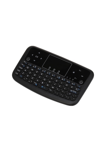 Springsun Klavye A36 Mini Kablosuz Klavye 2.4ghz Air Mouse Şarj Edilebilir Dokunmatik Klavye