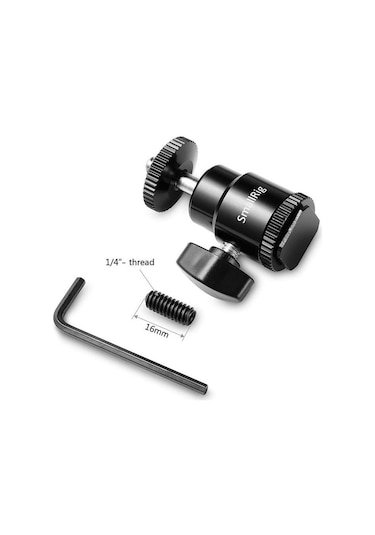 SmallRig Metal Top Kafa 1/4 ''Dişli Adaptör 761
