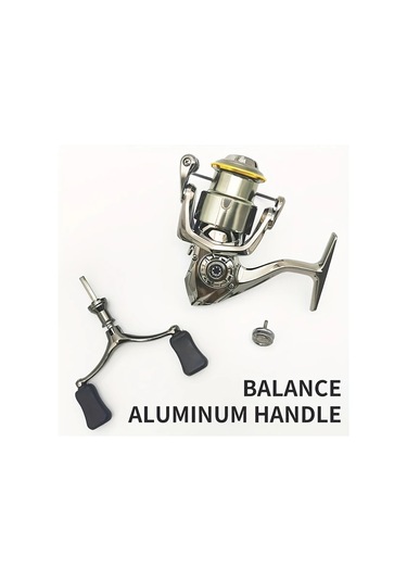 Xuweiwei Modeli 3500 Metal Çift Saplı Makara Döner Makara Sol Sağ El Alüminyum Alaşımlı Balıkçılık Makarası