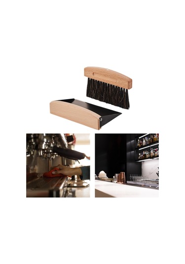 Suntek Kahve Barı Temizleme Fırçası Seti Şeker Unu Fasulyesi