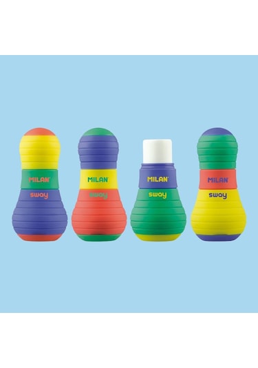 Mılan 4716240 Sway Mıx Hazne Kalemtraş Silgi 40Lı