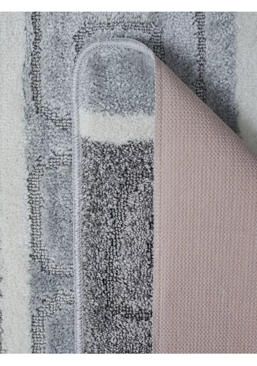 Solın Kaymaz Banyo Ve Tuvalet Paspası 189684320 Gri