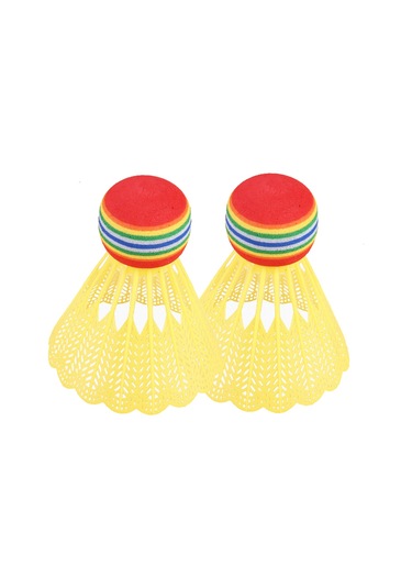 Geeksen 10 Adet Nylon Badminton Topu - Eva Ve Plastik Materyal, İç/dış Mekan Uygun, Hafif Ve Dayanıklı, Egzersiz Ve Eğlence İçin Renkli Paket