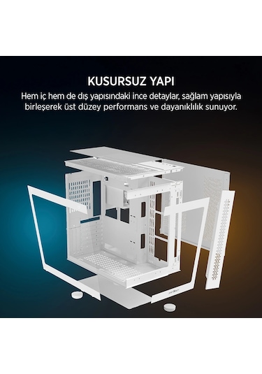 James Donkey Stark S800 4x Argb Whıte Kasa 750w