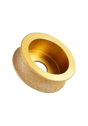 Wezone Mermer-kuartz-fayans İçin Yarı Dairesel Taş Zımpara Testere, 40mm Zımparalama Kalınlığı, Angül Makinesi İçin Elmas Uyarlanmış Zımpara Levhası