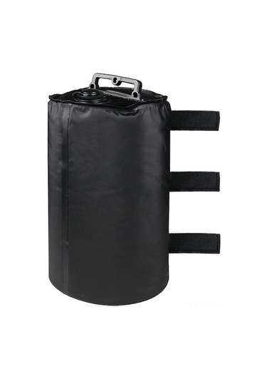 Didadodo Pvc Çadır Ağırlık Çantası - 10l, Yeşil/siyah, Renkli Seçenekler Siyah Siyah