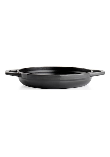 Schafer Guss Chef Döküm Sahan Çift Kulplu 19 Cm 1 Parça-gri Gri