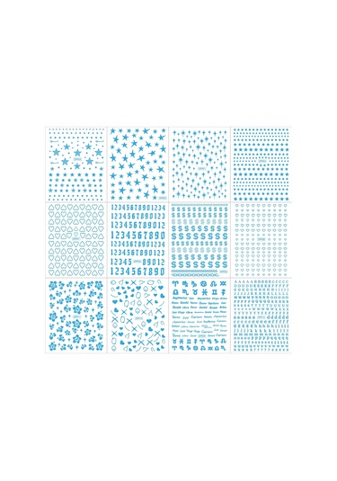 6 Adet/takım Parlak Yansıtıcı Tırnak Etiket Altın Gümüş Aurora Dalga Hatları 3d Kendinden Yapışkanlı Nail Art Çıkartması Tasarım Manikür Aracı Nane Renk