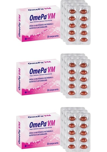 Omepa Vm 30 Kapsül 3 Adet